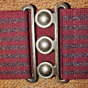 Authentic Vintage Unique Belt / Metal Hardware
